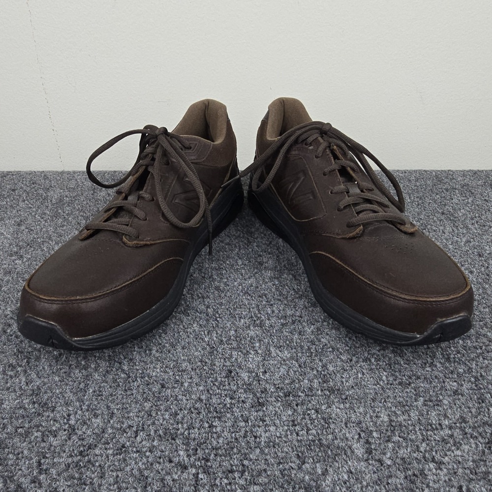 New Balance 928v3 Brown Leather Walking Shoes Mens Size 10 Rollbar MW928BR3